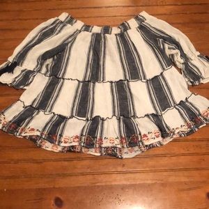 Off shoulder Boho blouse